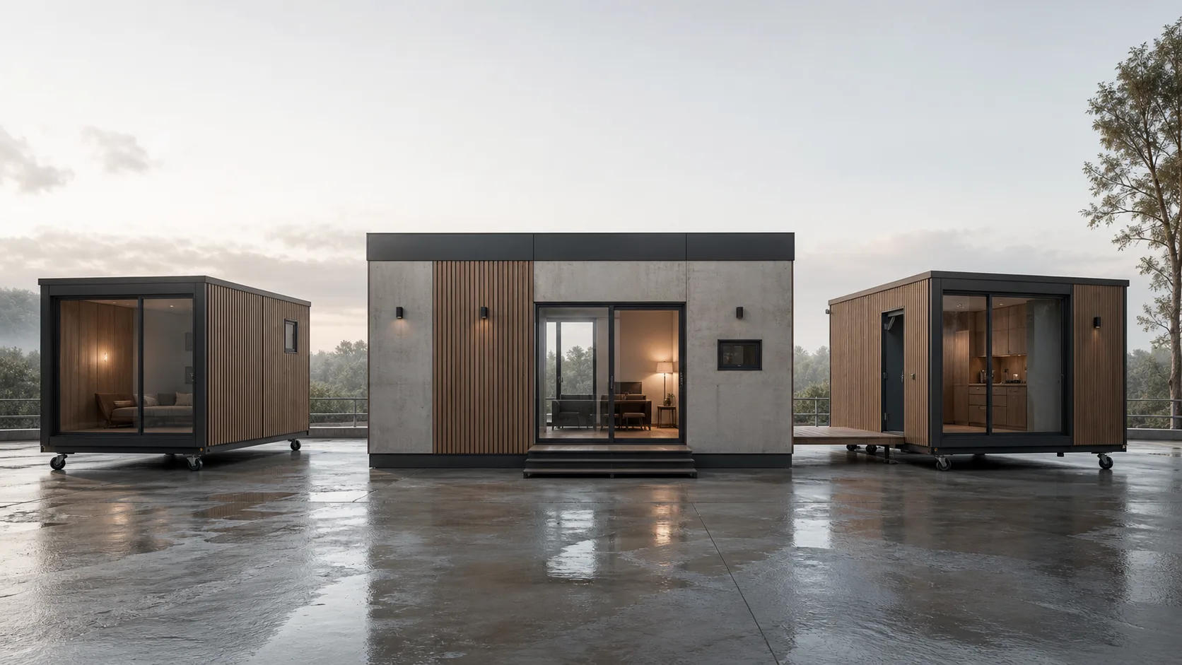 Architecture modulaire avec volumes de stockage flexibles et reconfigurables